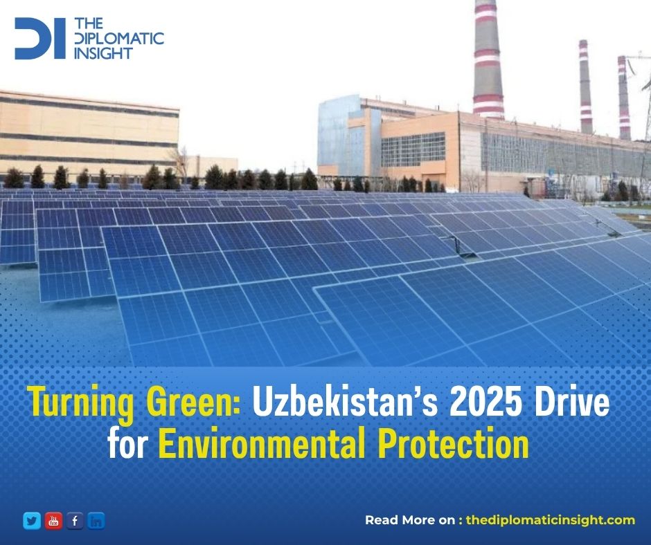 At the initiative of Uzbekistan’s President Shavkat 

Mirziyoyev, the year 2025 has been designated as the 

“Year of Environmental Protection and the Green 

Economy.” This move is intended to mark a new stage in 

the country’s socio-economic development. Through 

this