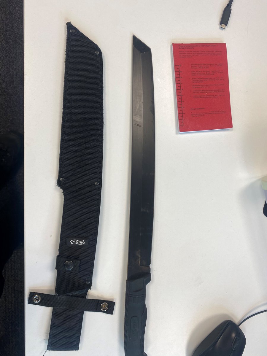 Officers from Southfield, South Acton and Chiswick were on a joint proactive patrol. 2 Stop search conducted for S23 Misuse of Drugs. Attended 3 CADs for Stolen cars. 2 cars Found and both recovered. Further call for Machete found, 1 machete seized.