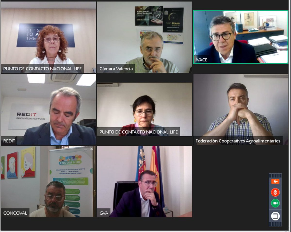 Hoy presentamos el proyecto de impulso de Comunidades energéticas ENCOMHUB en la Jornada Informativa Regional LIFE organizada por <a href="/camara_valencia/">Cámara Valencia</a> y <a href="/Redit_es/">REDIT</a> Las cooperativas seguimos apostando fuerte por la #TransiciónEnergética a través de nuestras #comunidadesenergeticas