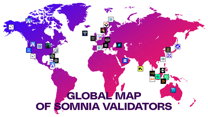 43 validators and counting. So cool to see the network become more decentralised every week.

Need some coverage in Latam and Africa. If you are a professional team and are interested DM me!