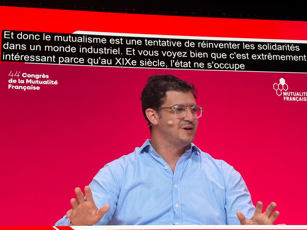 Pol-Henri Minvielle (@phminvielle) on Twitter photo « L’#Etat n’a pas le monopole de l’intérêt général ! » affirme avec force, et sous les applaudissements, <a href="/DavidDjaiz/">David Djaïz</a> au Congrès de la #Mutualité Française !
#mutuelle #assurance #santé #ess #rse #FNMF « L’#Etat n’a pas le monopole de l’intérêt général ! » affirme avec force, et sous les applaudissements, <a href="/DavidDjaiz/">David Djaïz</a> au Congrès de la #Mutualité Française !
#mutuelle #assurance #santé #ess #rse #FNMF
