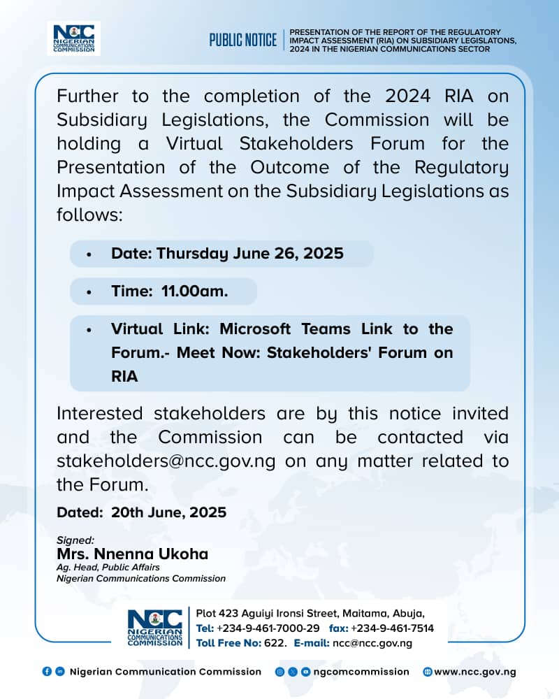 Public Notice