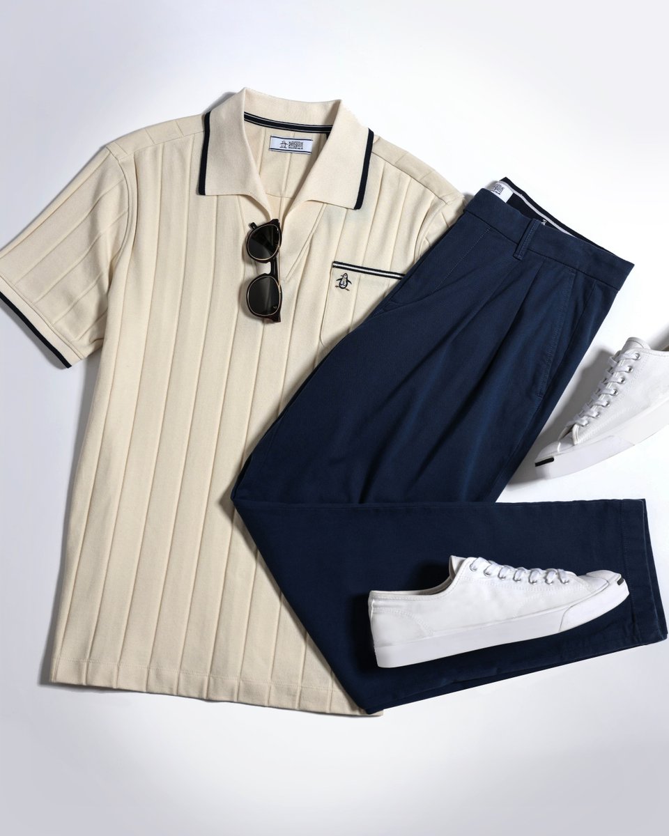 Syle your perfect 'fit with Original Penguin  #OriginalGoodTime🐧