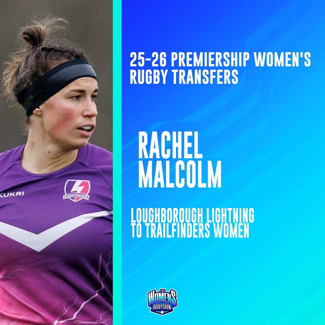 Trailfinders Women have secured the arrival of Scotland captain Rachel Malcolm from Loughborough Lightning ahead of the 25/26 #PWR season!

Some great experience and leadership to add to the Trailfinders back-row.

#WomensRugby