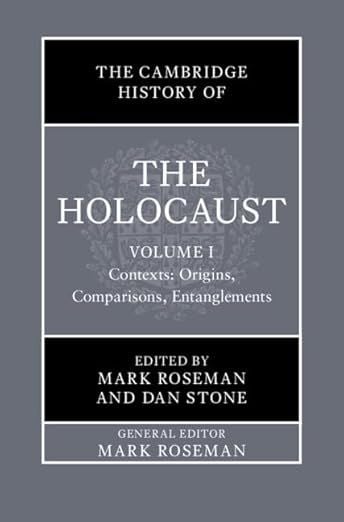Professor Dan Stone's and Professor Mark Roseman's (Indiana University) co-edited book on the Holocaust for Penguin's Pelican series of Volume 1 -Contexts: Origins, Comparisons, Entanglements - of Cambridge History of the Holocaust is out now!

Order here: buff.ly/Fq86Noa