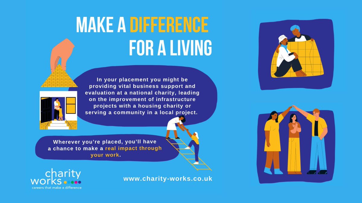 imperialcareers's tweet image. Join Charityworks, the UK’s leading graduate scheme for future leaders in social change: buff.ly/QTezb34 

Gain hands-on experience and a powerful network while working with organisations that are changing lives.

#Charityworks2025 #GraduateScheme #SocialImpact