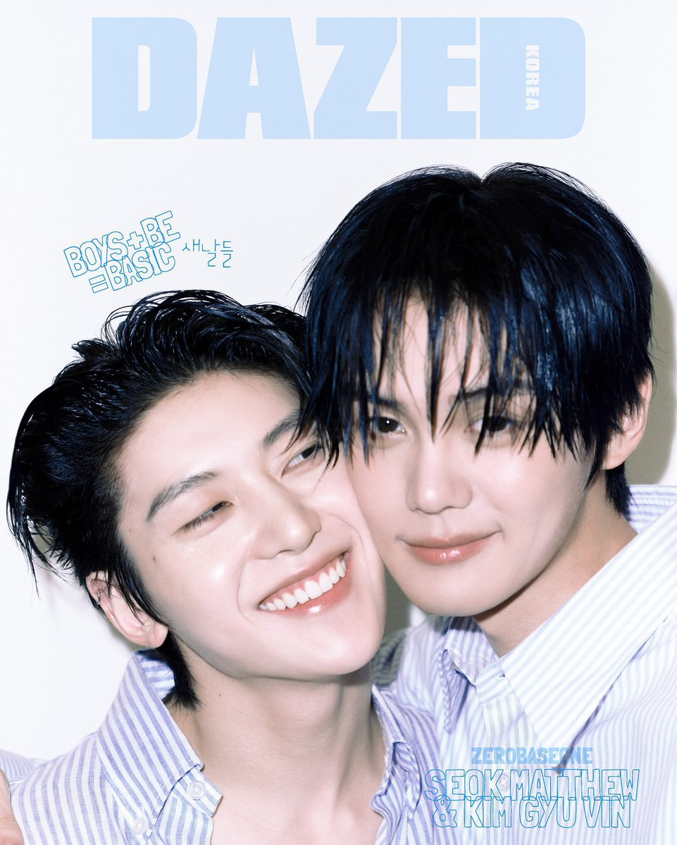 #Ktown4u (<a href="/Ktown4u_com/">Ktown4u_com</a>) X KIM GYUVIN GLOBAL

💖 [25-07-03] Dazed &amp; Confused 2025.07 is now OPEN ! 

You can order the Magazine from FC LINK and get up to 15% off through the Ktown4u website until SOLD OUT!

🔗tinyurl.com/mrpfzfcc

#KIMGYUVIN #김규빈 
#ZEROBASEONE #제로베이스원