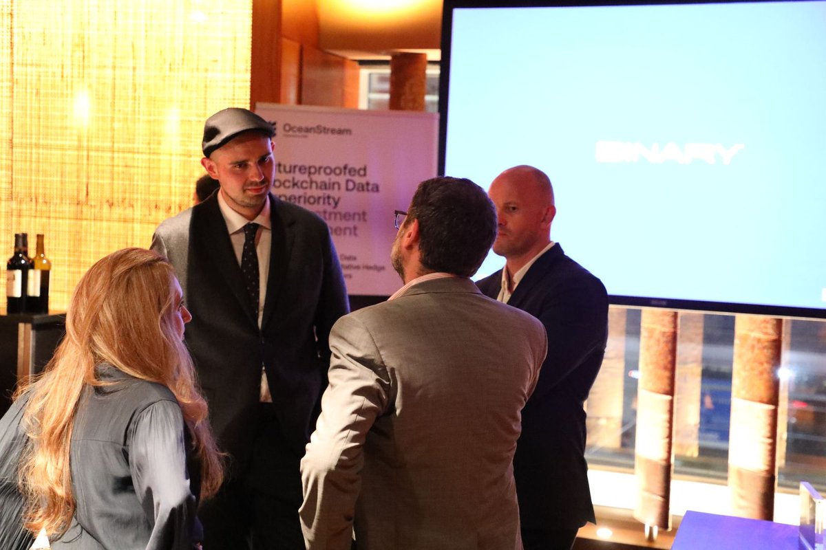 OceanStreamData's tweet image. Last week, we launched OceanStream, our solution that connects TradFi with deep, actionable insights from DeFi.
Thanks to everyone who came to support us at our launch event.
This is just the beginning.
