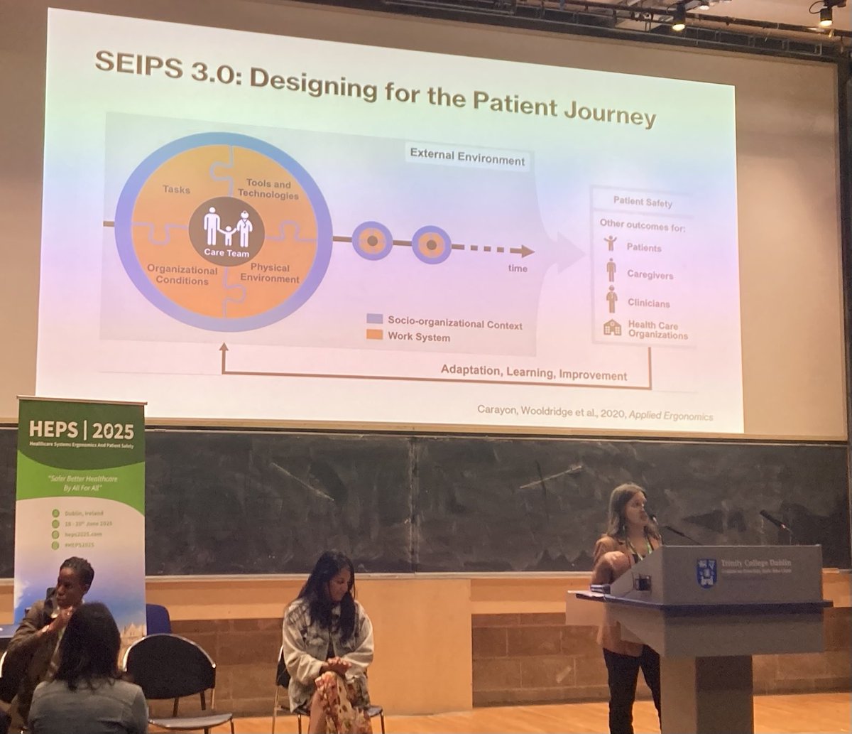 In the SIEPs Model the patient and family are the constant “patient journeys” shared at #HEPS2025 international conference- using this model😊 ⁦<a href="/NurMidONMSD/">ONMSD</a>⁩