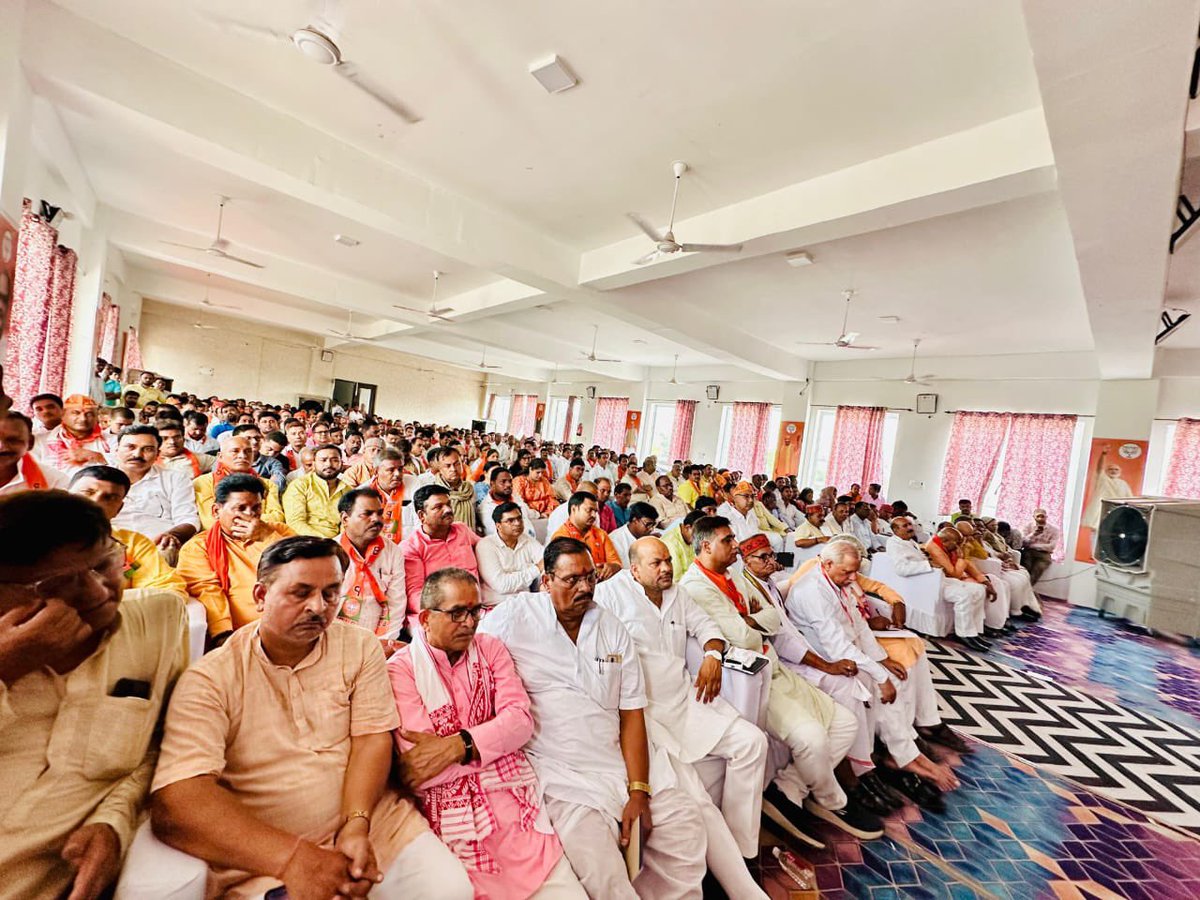 idharampalsingh's tweet image. आज कुशीनगर जनपद में आगामी 29 जून को बूथ पर आयोजित होने वाले कार्यक्रमों के निमित्त कुशीनगर जिला के शक्तिकेंद्र प्रवासियों की कार्यशाला संबोधित किया I

 #BJP4UP