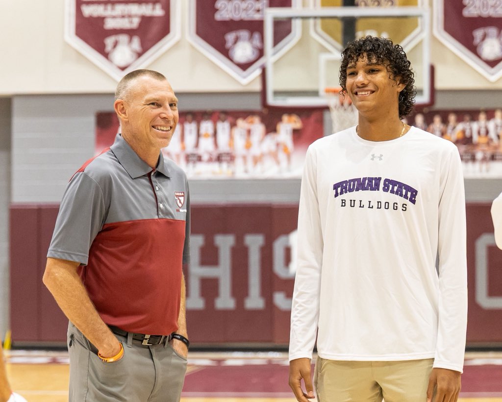 Thanks to <a href="/FBAlions/">FBA Lions</a>, coaches through the years and Truman State University, our boy <a href="/darin_donalds/">Darin Donalds</a> is heading to Kirksville, Missouri to fulfill his dream of playing college basketball! We are so proud of his decision and grateful to everyone who came to celebrate his signing. 💟