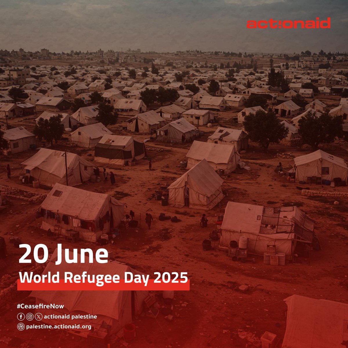 On World Refugee Day,we show solidarity with refugees, honoring their stories&amp;showing unwavering support to their plight.We stand in solidarity with millions of displaced people around the world&amp;with urgency, we turn our eyes to  ongoing humanitarian crisis in #Gaza &amp; West Bank