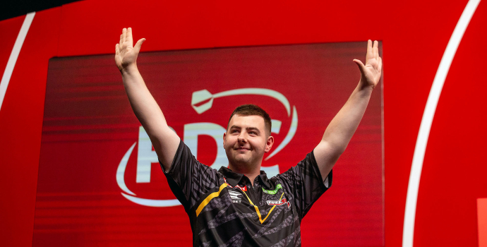 MODUS Sports (@modusdarts180) on Twitter photo BIALECKI MAKES BALTIC SEA DARTS OPEN!
Sebastian Bialecki will be at the Baltic Sea Darts Open (ET9) in Kiel, Germany next month, as he came through qualifying in Leicester this afternoon.
'Bolt' edged past his compatriot Radek Szaganski 6-5 in the final qualifying round at BIALECKI MAKES BALTIC SEA DARTS OPEN!
Sebastian Bialecki will be at the Baltic Sea Darts Open (ET9) in Kiel, Germany next month, as he came through qualifying in Leicester this afternoon.
'Bolt' edged past his compatriot Radek Szaganski 6-5 in the final qualifying round at