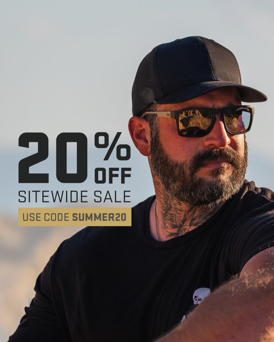 Gear up for summer with 20% OFF everything — even RX. 
Don’t miss out. Ends 6/24.
Use code: SUMMER20

📸 \\ WX Founder