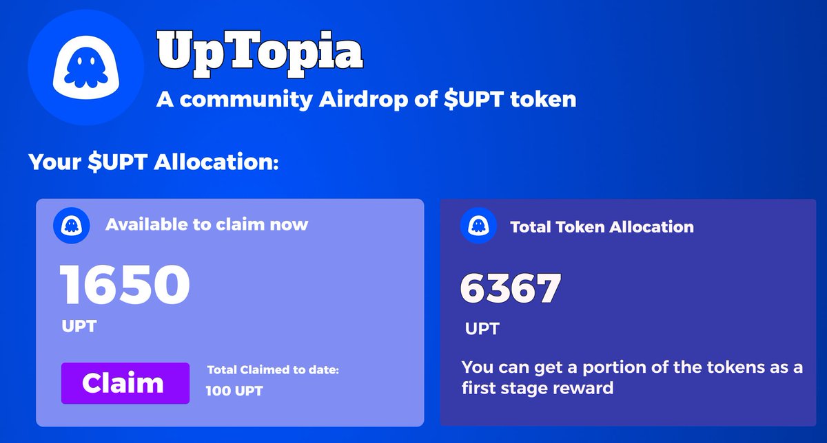 Do you think you don't know something that others know?

Of course, because everyone is doing UpTopia now

Time: 18 mins
Potential: $4200+

Follow my step-by-step guide 🧵👇