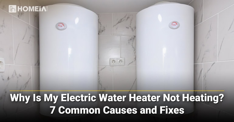 When your electric water heater stops heating, it can disrupt your daily routine. This article outlines the seven most common causes for an electric water heater not heating and provides clear troubleshooting steps.
homeia.com/why-is-my-elec…