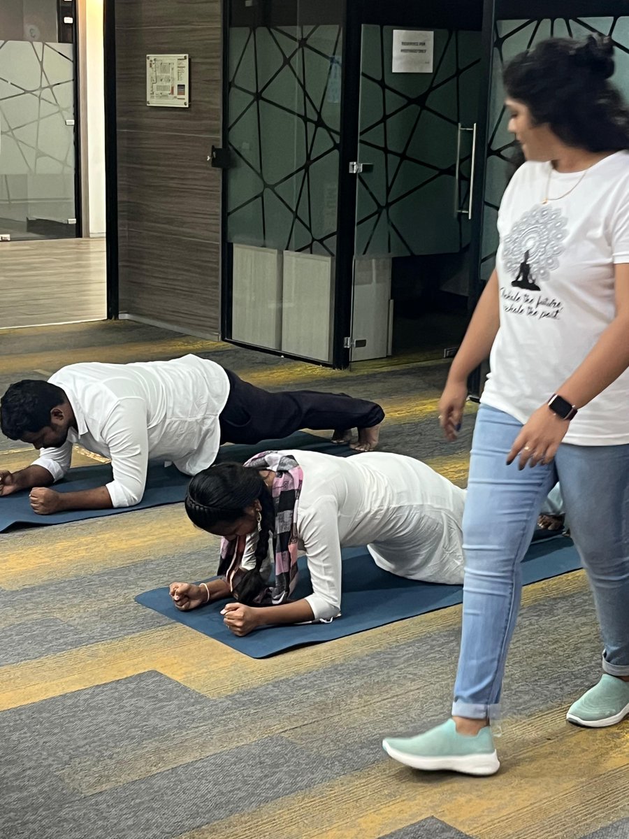EngroTech's tweet image. International Yoga Day!

At #Engro, we believe in nurturing not just innovation and performance, but also the wellness of our people. On this #InternationalYogaDay, we celebrate the harmony of mind, body, and breath.

Let’s commit to balance, both in our bodies and in our lives.