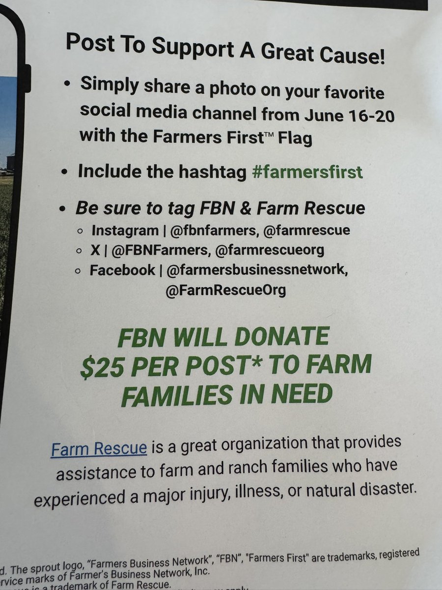 #farmersfirst <a href="/FBNFarmers/">FBN</a> <a href="/FarmRescueOrg/">Farm Rescue</a>