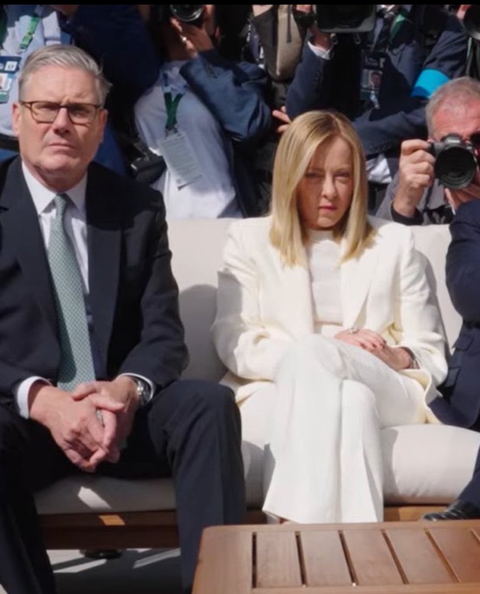 Giorgia Meloni’s face always gives the game away.