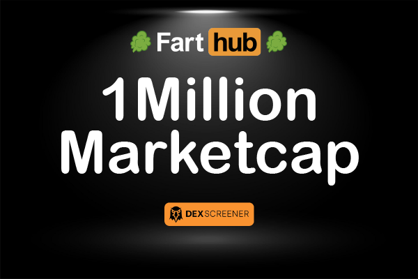 fart_hub's tweet photo. 🎉 $FARTHUB  has officially hit $1 million in market cap. Thank you to the community!
https://t.co/1ME1yzjN9e https://t.co/Q0nCQvG7aN