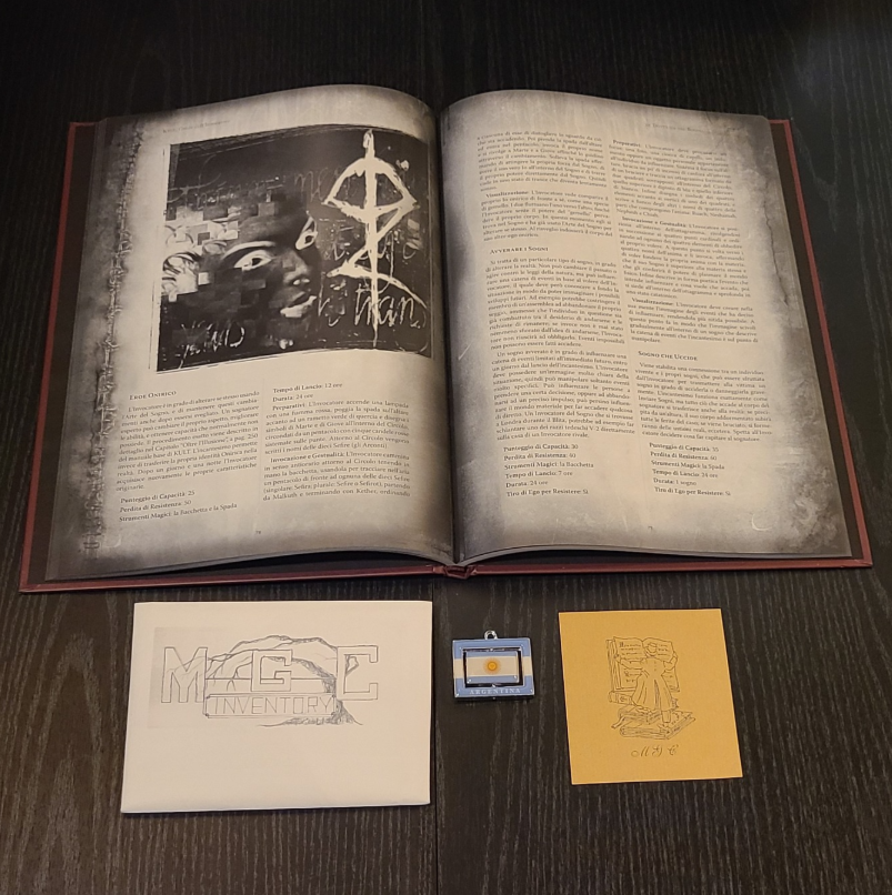 mgc_inventory's tweet image. :páginas: 78-79 (Kult : Guida dell´invocatore)

#gunillajonsson #kultrpg #rpgbooks #oltreilvelo #kultlamuerteessoloelprincipio #juegoderol #giocodiruolo #vintagerol #rpgbook #kultdeathisonlythebeggining