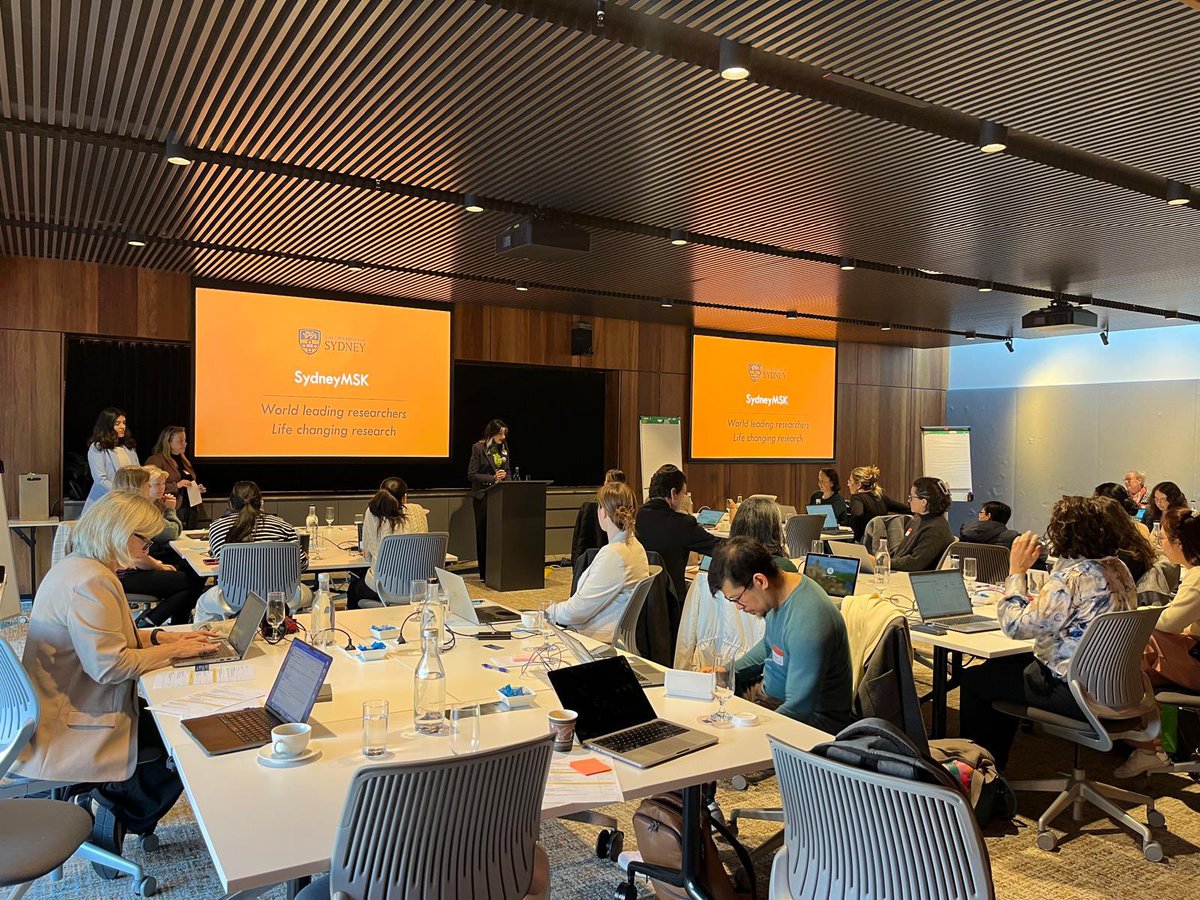 A great writers retreat day - giving EMCRs the opportunity to reflect, write and network -  a NMSK Research Collaborative  initiative, supported by the @SydMSK Flagship. Thanks to <a href="/halm_michelle/">Michelle Hall</a> and <a href="/CathieSherr/">Prof Cathie Sherrington</a> for your generous and inspiring reflections on your career journeys.