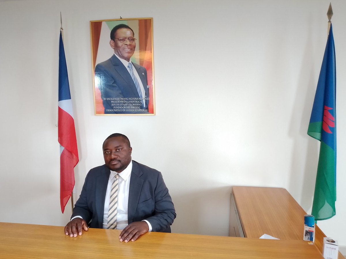 El Presidente de la Cámara Oficial de Comercio de BIOKO concede una entrevista al periódico nacional Ahora EG