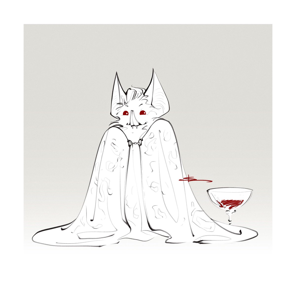 Prompt: Wrapping Batstarion with anything you want 🦇

A cloak for a Vampire Bat Lord