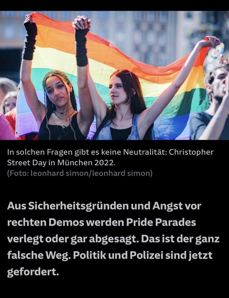 CSDs werden aus Furcht vor Gegenveranstaltungen abgesagt. 
Ein klarer Sieg für die nationale Jugend, unsere Arbeit wirkt!