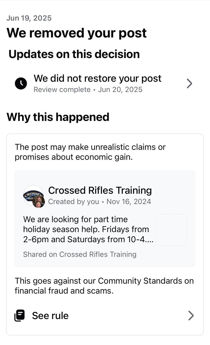 Crossed Rifles tweet media