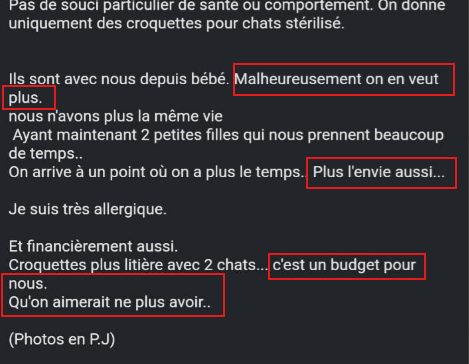 Geo ❄️☕️ (@geo_bzh44) on Twitter photo Vous vous souvenez je vous parlez des abandons lâches avant les vacances ?
Là on est sur un niveau d'ignominie qui me révolte 🤬
<a href="/30millionsdamis/">Fondation 30 Millions d'Amis</a> <a href="/FBB_Officiel/">Fondation Brigitte Bardot</a> <a href="/courbet_julien/">Julien Courbet</a> Vous vous souvenez je vous parlez des abandons lâches avant les vacances ?
Là on est sur un niveau d'ignominie qui me révolte 🤬
<a href="/30millionsdamis/">Fondation 30 Millions d'Amis</a> <a href="/FBB_Officiel/">Fondation Brigitte Bardot</a> <a href="/courbet_julien/">Julien Courbet</a>