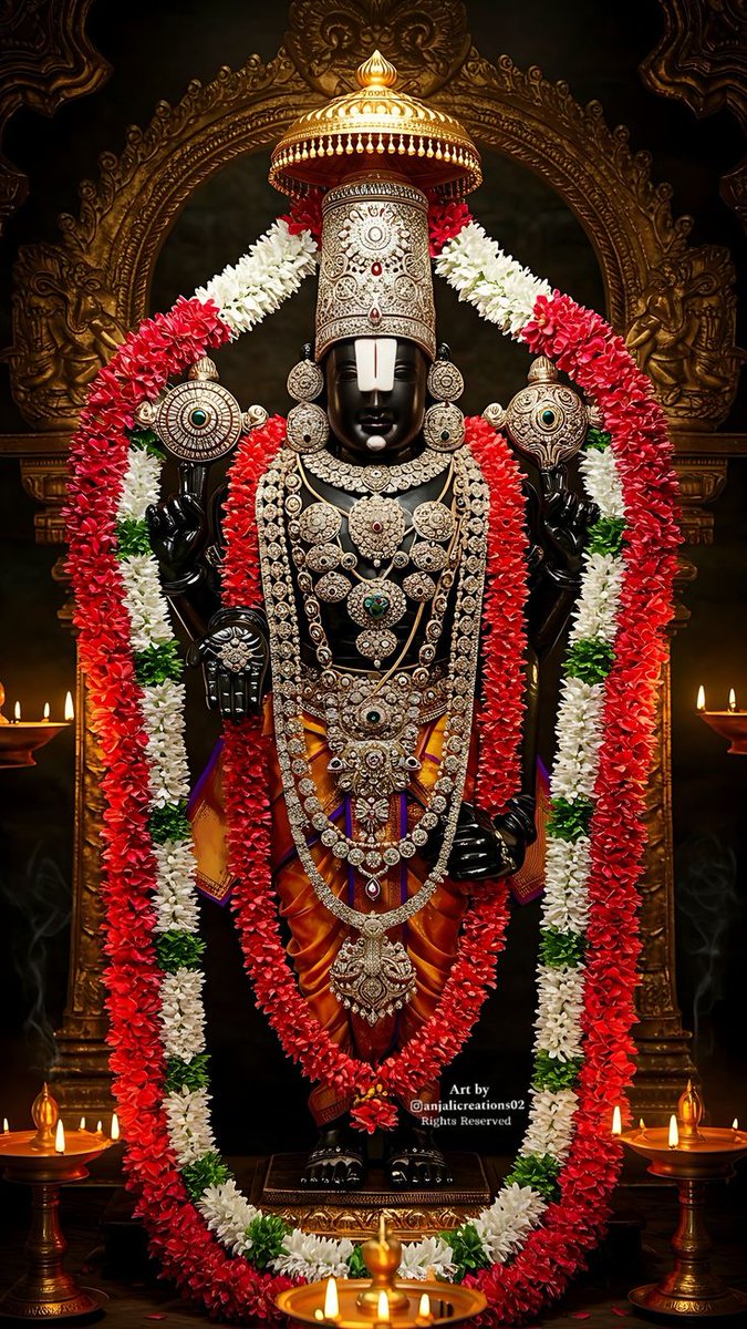 अरुण सिंह (@arunkr750) on Twitter photo 🌺 ॐ नमो वेंकटेशाय 🌺
श्री तिरुपति बालाजी के चरणों में कोटि-कोटि नमन 🙏
जो सच्चे हृदय से पुकारे,
उसके कष्ट हरें वेंकटेश।
संपत्ति, शांति, और सुख-संपदा का
अक्षय आशीर्वाद बरसाएं प्रभु वेंकटेश।
✨ आज के इस पावन दर्शन से
आपके जीवन में सुख, समृद्धि और शांति का प्रवेश हो।
जय श्रीनिवास 🌺 ॐ नमो वेंकटेशाय 🌺
श्री तिरुपति बालाजी के चरणों में कोटि-कोटि नमन 🙏
जो सच्चे हृदय से पुकारे,
उसके कष्ट हरें वेंकटेश।
संपत्ति, शांति, और सुख-संपदा का
अक्षय आशीर्वाद बरसाएं प्रभु वेंकटेश।
✨ आज के इस पावन दर्शन से
आपके जीवन में सुख, समृद्धि और शांति का प्रवेश हो।
जय श्रीनिवास
