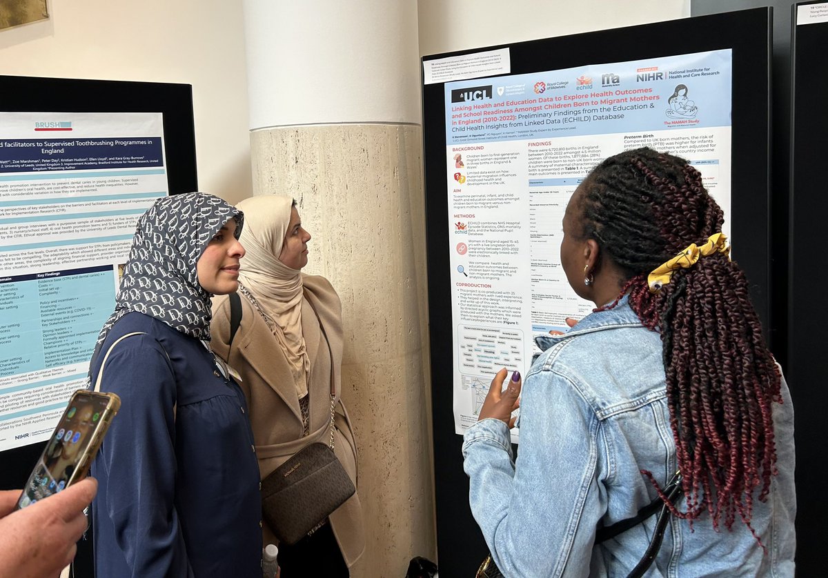 Kerrie Stevenson (@drkstevenson) on Twitter photo 🚨New Research Alert 🚨
Amazing to present the very early findings from our @mamahstudy @UCL ECHILD analysis at the <a href="/NIHRresearch/">National Institute for Health and Care Research</a> Child Health Impact Day <a href="/britishlibrary/">British Library</a> this week!
Follow us to find out more soon!
#ChildHealthImpact2025 🚨New Research Alert 🚨
Amazing to present the very early findings from our @mamahstudy @UCL ECHILD analysis at the <a href="/NIHRresearch/">National Institute for Health and Care Research</a> Child Health Impact Day <a href="/britishlibrary/">British Library</a> this week!
Follow us to find out more soon!
#ChildHealthImpact2025