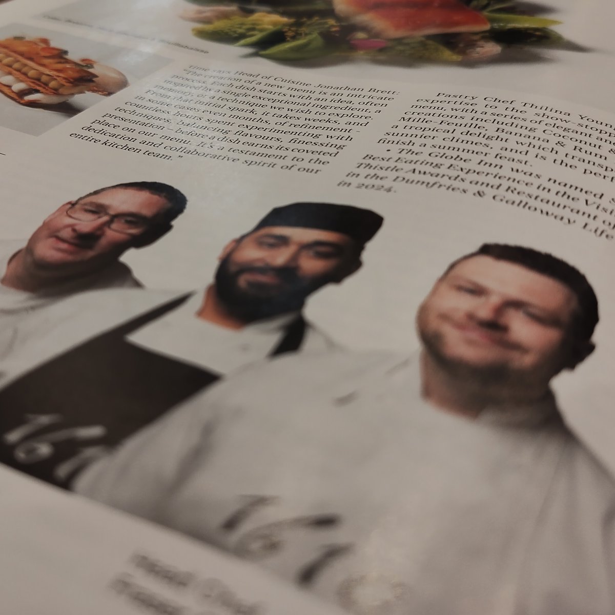 The new issue of Dumfries &amp; Galloway Life Magazine has arrived, featuring their Summer Dining Guide.

If you are planning meals out this season, this is your essential guide to the best food and drink in Dumfries and Galloway.
Grab a copy now and have a look through... you never