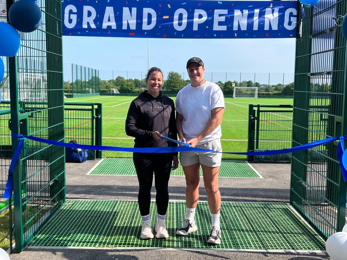 RyeRLT's tweet image. We were delighted to officially open our 3G pitch last Friday. Huge thank you to our Red Rose former students, Morwenna Talling and Tatyana Heard, for cutting the ribbon. Click here if you wish to book the facility: schoolhire.co.uk/york/ryedale/f…