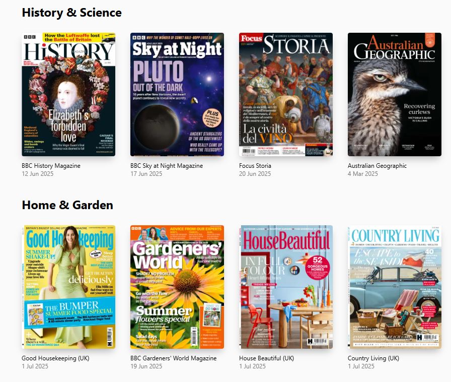 Walton Library (@waltonlibrary) on Twitter photo Gardening, photography, history or interior design? View digital copies of your favourite magazines with <a href="/PressReader/">PressReader</a>... Free access for all members of Surrey Libraries UK: tinyurl.com/yacuaeme #LoveLibraries #Digital #Magazines Gardening, photography, history or interior design? View digital copies of your favourite magazines with <a href="/PressReader/">PressReader</a>... Free access for all members of Surrey Libraries UK: tinyurl.com/yacuaeme #LoveLibraries #Digital #Magazines