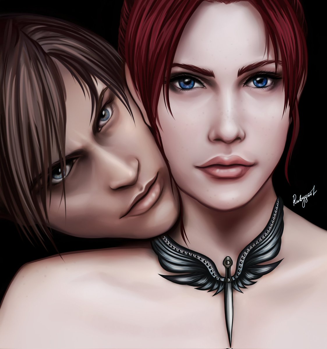 rubygoths's tweet image. Valkyrie 鈿旓笍
#ResidentEvil #cleon #ClaireRedfield #LeonKennedy #Biohazard #REBHFun