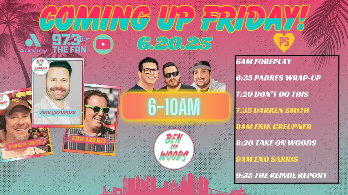 Let's talk about last night 😈

📻 <a href="/973TheFanSD/">97.3 The Fan</a>
📱 <a href="/Audacy/">Audacy</a> App
☎️ (833) 288-0973
WATCH: youtube.com/watch?v=H9AgvA…