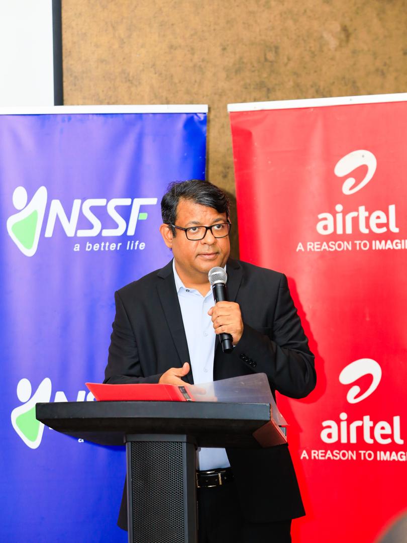 Soumendra Sahu (@airtelugmd) on Twitter photo Protecting Shareholder Value.
This morning, I had the privilege of handing over a Dividend Cheque of UGX50.31bn to <a href="/nssfug/">NSSF Uganda</a> Managing Director, Mr. <a href="/AyotaPatrick/">Patrick Ayota</a>.
This represents the confidence the team <a href="/nssfug/">NSSF Uganda</a> has in <a href="/Airtel_Ug/">Airtel Uganda</a> Fundamentals and performance. Protecting Shareholder Value.
This morning, I had the privilege of handing over a Dividend Cheque of UGX50.31bn to <a href="/nssfug/">NSSF Uganda</a> Managing Director, Mr. <a href="/AyotaPatrick/">Patrick Ayota</a>.
This represents the confidence the team <a href="/nssfug/">NSSF Uganda</a> has in <a href="/Airtel_Ug/">Airtel Uganda</a> Fundamentals and performance.