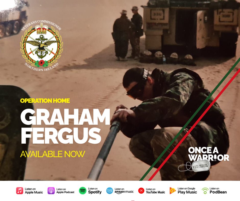 niveteranscomm's tweet image. 🎧 𝗟𝗶𝘀𝘁𝗲𝗻 𝗼𝗻 𝗦𝗽𝗼𝘁𝗶𝗳𝘆

𝙊𝙥𝙚𝙧𝙖𝙩𝙞𝙤𝙣 𝙃𝙤𝙢𝙚 𝙬𝙞𝙩𝙝 𝙄𝙧𝙞𝙨𝙝 𝙂𝙪𝙖𝙧𝙙𝙨𝙢𝙖𝙣 𝙂𝙧𝙖𝙝𝙖𝙢 𝙁𝙚𝙧𝙜𝙪𝙨 𝙞𝙨 𝙤𝙪𝙩 𝙣𝙤𝙬!

open.spotify.com/show/2d9CeQ2mL…

#IrishGuards
#OperationHome
#VeteransHelp