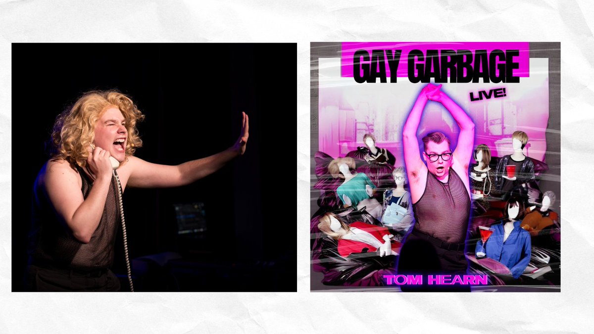 Howl & Roar (@howl_roar) on Twitter photo It's here, it's queer- <a href="/Tomhearn/">The morally corrupt Tom Hearn</a> 's debut comedy album, GAY GARBAGE is available for your listening pleasure! 🌈 🗑️ ❤️
📀 Listen here: lnk.to/gaygarbage It's here, it's queer- <a href="/Tomhearn/">The morally corrupt Tom Hearn</a> 's debut comedy album, GAY GARBAGE is available for your listening pleasure! 🌈 🗑️ ❤️
📀 Listen here: lnk.to/gaygarbage