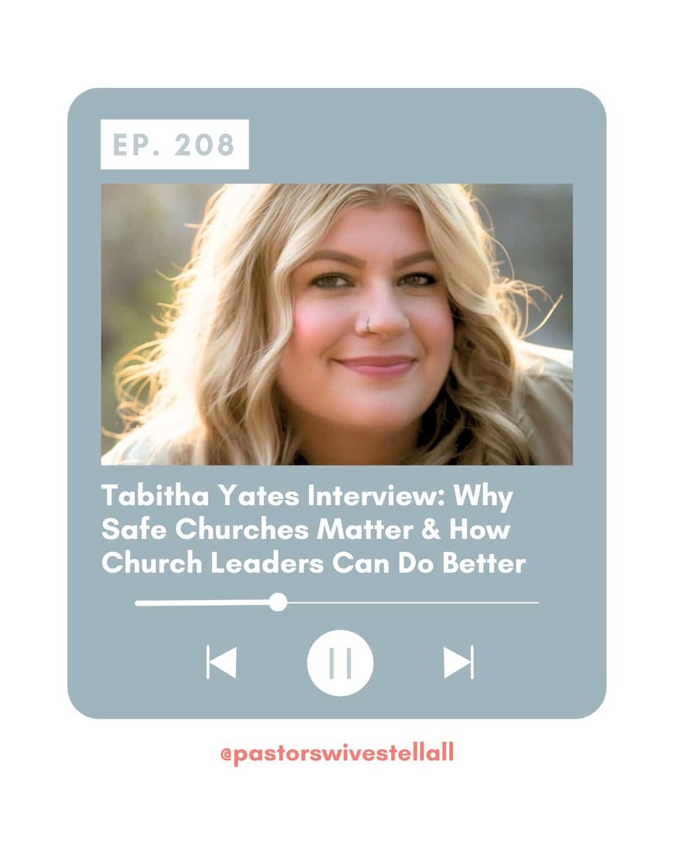 🎧🔈Our girl Tabitha is everywhere this month! Don't miss her on Pastors Wives Tell All. open.spotify.com/episode/0jevLI…

#jesusandtherapy #authorpodcast #pastorswivestellall #churchhurt #jesuslovesyou #bookstagram