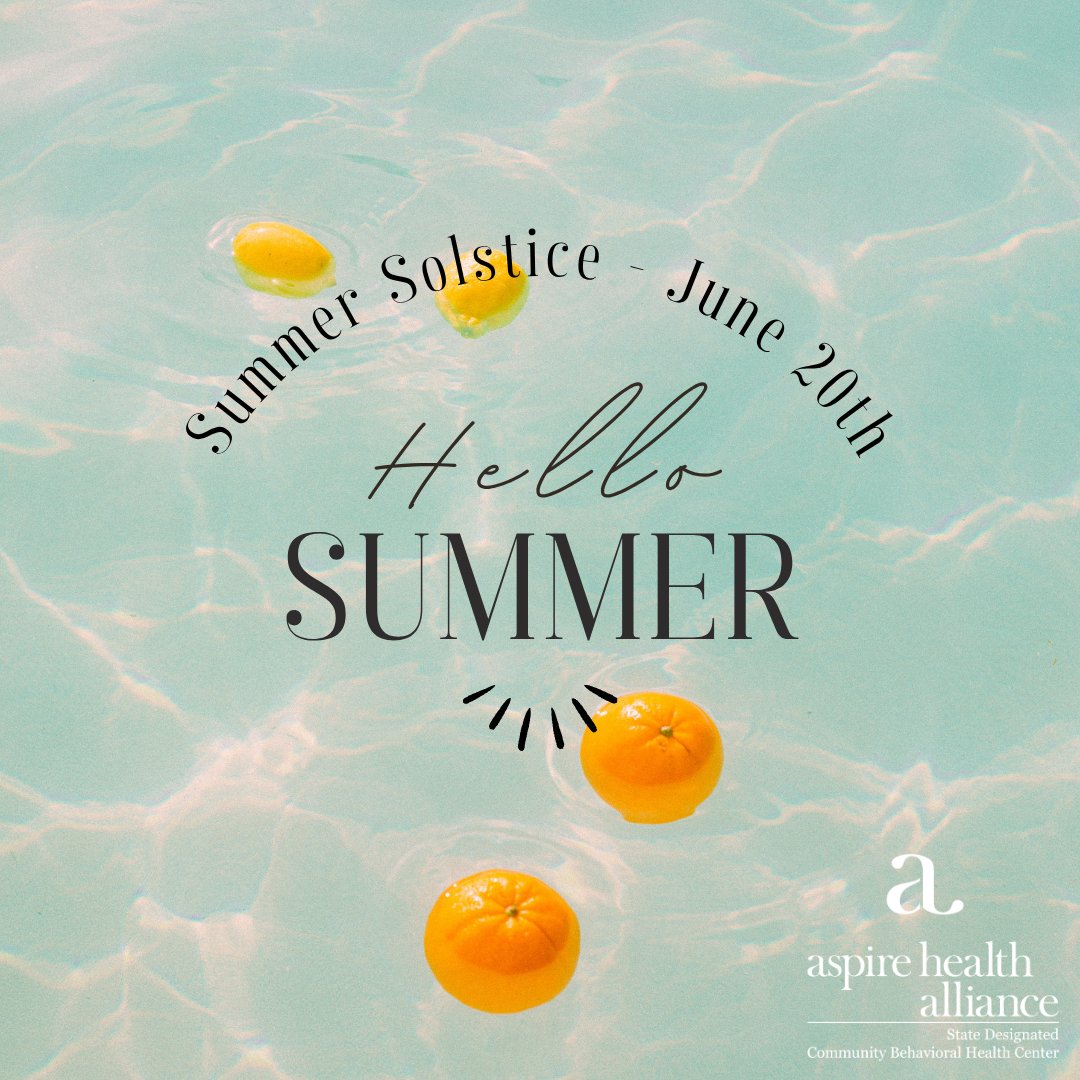 Happy Summer Solstice! Today marks the longest day of the year, a perfect time to slow down, soak up the light, and reconnect with yourself. Here's to brighter days, inside and out.