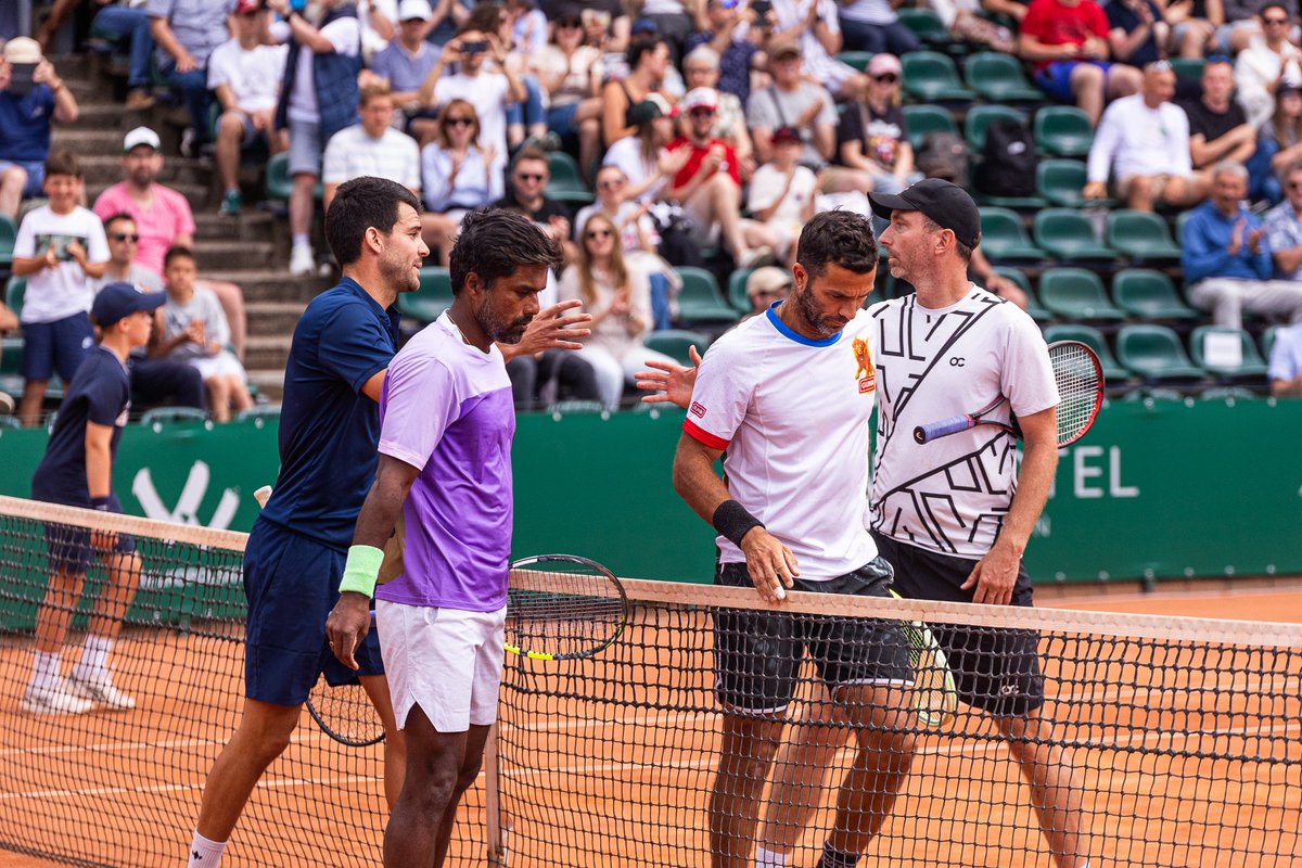 S. Martos Gornes 🇪🇦 / V. Prashanth 🇮🇳 def. [1] M. Middelkoop / J-J. Rojer 🇳🇱 6/7(3), 7/6(6), 10-7 
#semifinal #EneaPoznanOpen