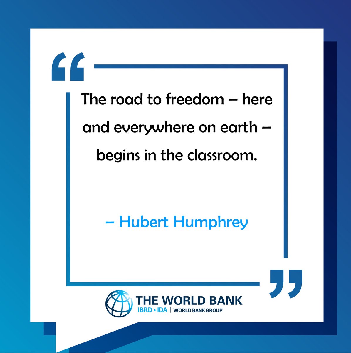 📚#FridayThoughts: #Education is the key to building a sustainable society at all levels! 

Read our latest news:
wrld.bg/yFSp50W8BxQ