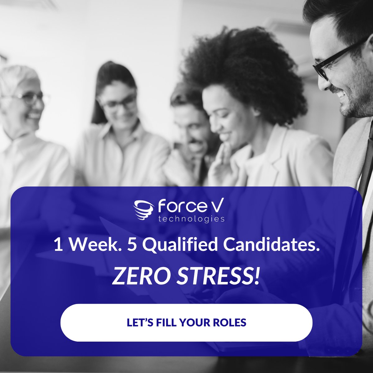 ForceVTech's tweet image. Want 3 to 5 qualified tech candidates in one week?

We help companies like yours refine job listings, define work models, and connect with serious candidates—fast.

Let’s get your next hire moving! Reach out: sales@forcev.com

Recruitment #TechTalent #ForceV