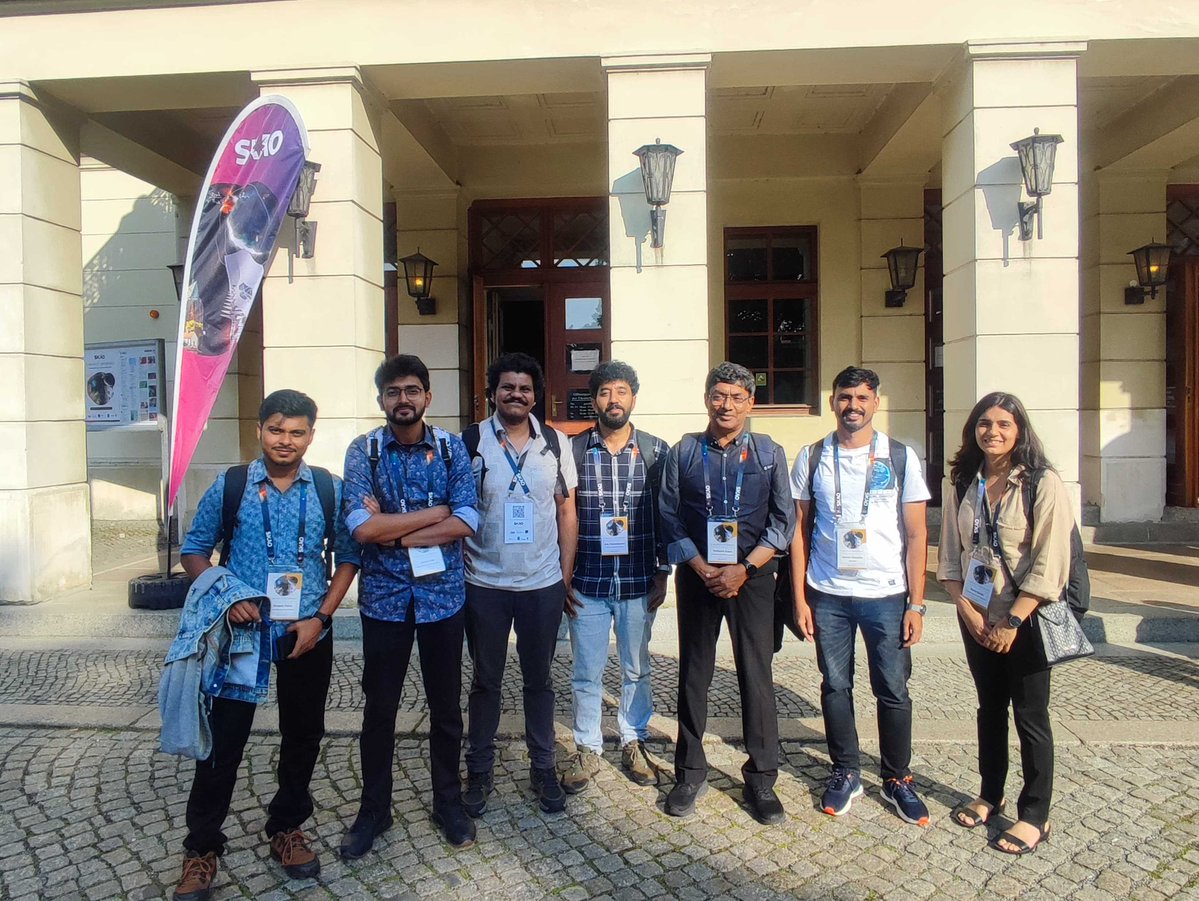 National Centre for Radio Astrophysics (@ncra_outreach) on Twitter photo Many students, postdocs, and staff members from the #NCRA-#TIFR community are participated in the <a href="/SKAO/">SKA Observatory</a> Science Meeting, 'A New Era in Astrophysics: Preparing for Early Science with the SKAO', this week, and shared how their research aligns with SKAO's science goals. Many students, postdocs, and staff members from the #NCRA-#TIFR community are participated in the <a href="/SKAO/">SKA Observatory</a> Science Meeting, 'A New Era in Astrophysics: Preparing for Early Science with the SKAO', this week, and shared how their research aligns with SKAO's science goals.