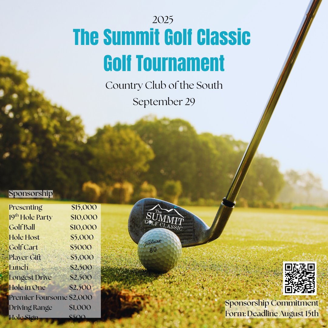 Our 19th Annual Summit Golf Classic is right around the corner! 

Don't miss out on a fantastic opportunity to support a great cause while enjoying a memorable day of golf! Join us at our Golf Classic.
