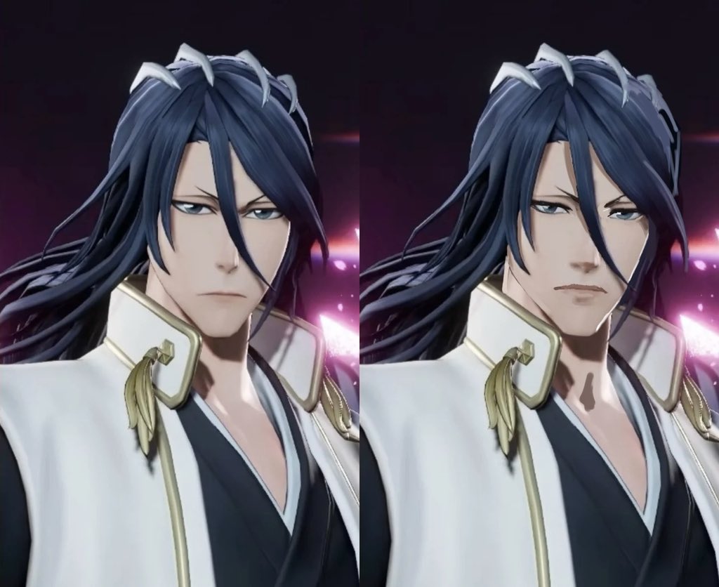 AlbedoBlender's tweet image. 朽木白哉至少得长这样吧……！