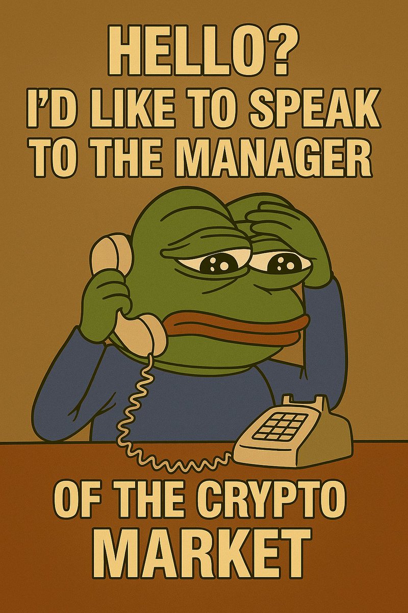 RugCoin_pull's tweet image. When you ape into $RUG thinking it’s just a joke…
…and suddenly the chart starts mooning 🚀
Emotions? Confused. Portfolio? Up.
#RUGseason #MemeCoinMagic #DegenLife